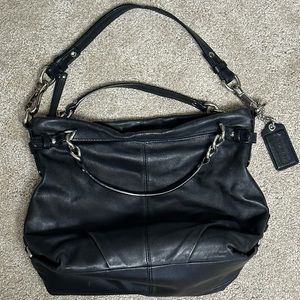 Black Coach Soft Leather Purse